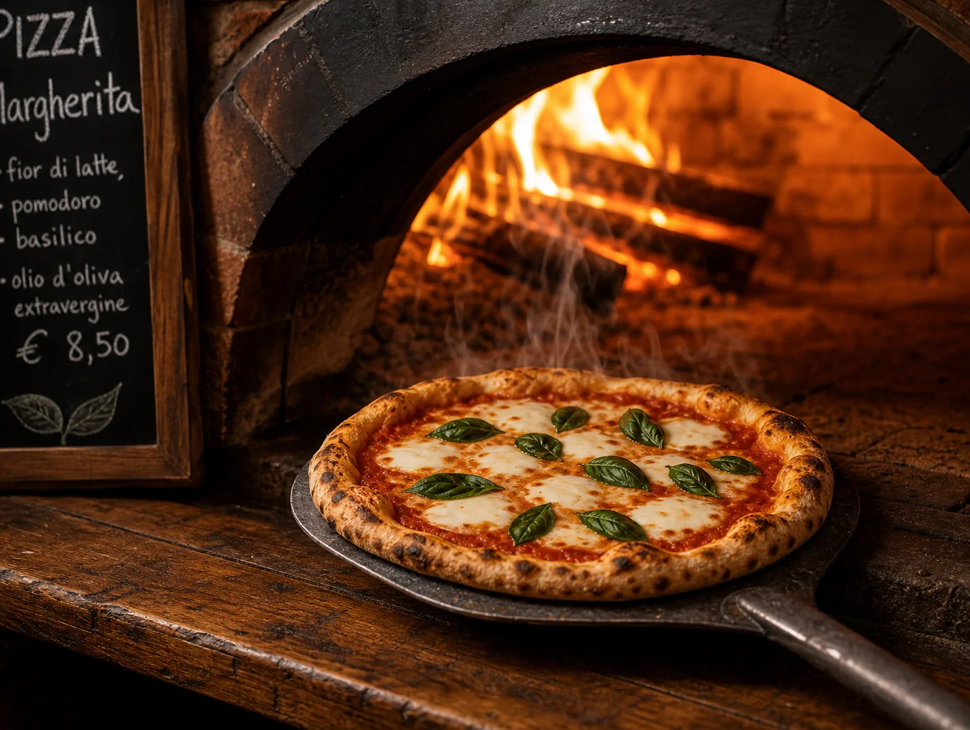 Wood-Fired Artisanal Pizza